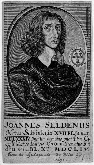 John Selden, 1672 af English School